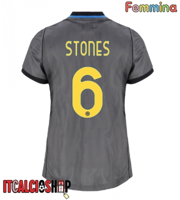 Inter Milan John Stones #6 Terza Maglia Femmina 2026-27 Manica Corta Inter Milan John Stones #6 Terza Maglia Femmina 2026-27 Manica Corta